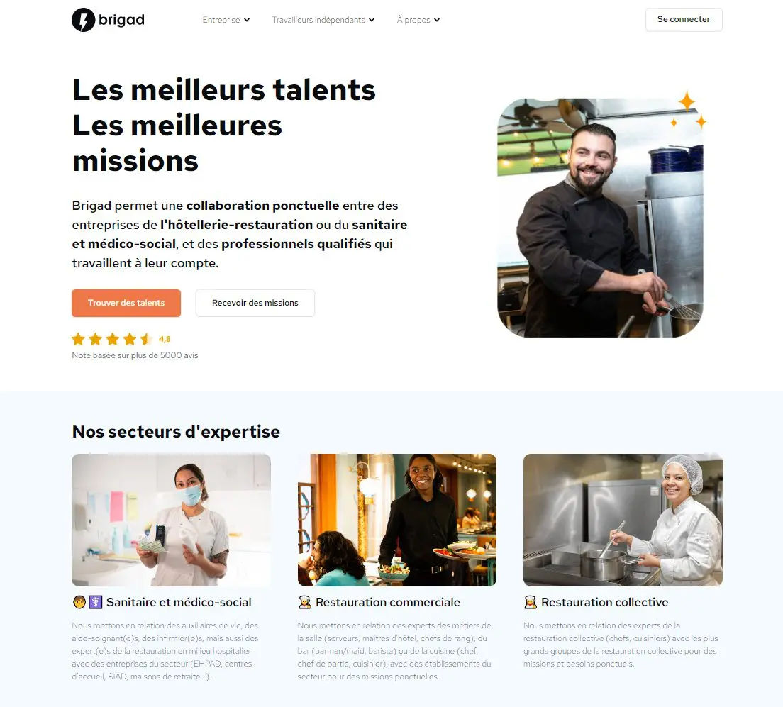 brigad - site web